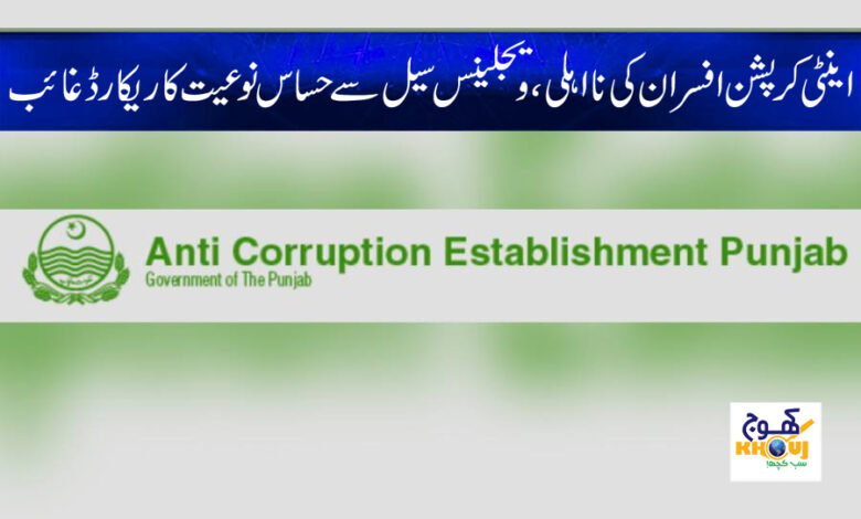 Anti Corruption Officers News