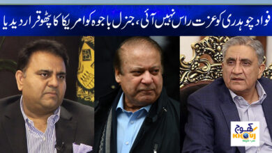 Fawad Chaudhry Latest News in Urdu