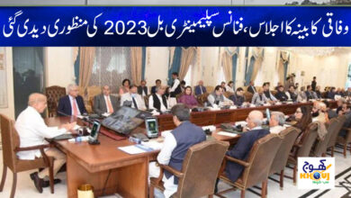 Finance Supplementary Bill approved