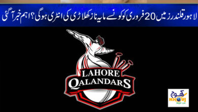 Lahore Qalandars News in Urdu