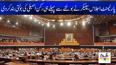Parliament Session News in Urdu