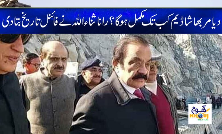 Rana Sanaullah News in Urdu