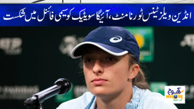 Indian Wells Tennis News in Urdu