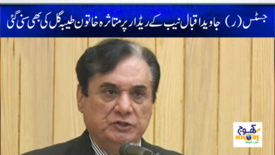 NAB radar of the Tayyaba Gul News