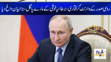 Russian President Arrest News in Urdu