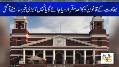 Supreme Court News in Urdu