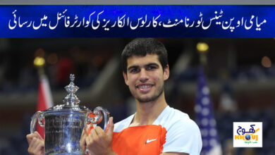 Tennis Tournament News in Urdu