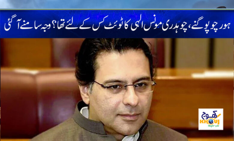 Chaudhry Munis Elahi News in Urdu