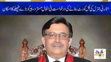 Attorney General News in Urdu