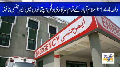 Islamabad in Emergence Enforced News