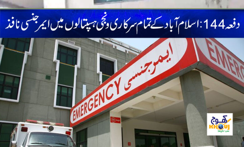 Islamabad in Emergence Enforced News