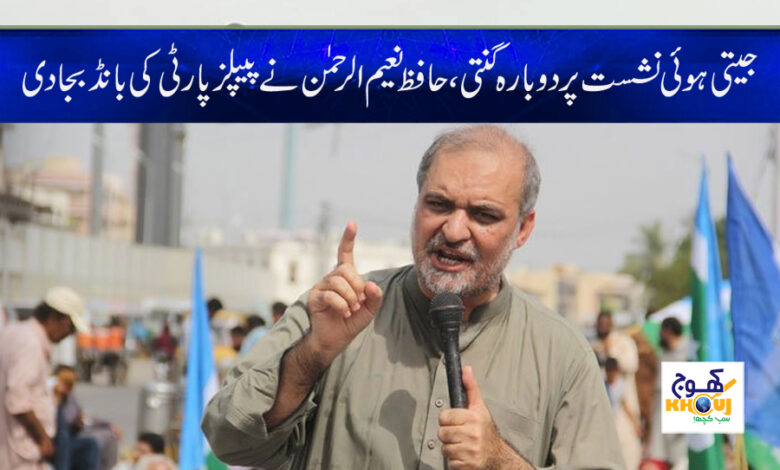 Hafiz Naeemur Rahman News in Urdu