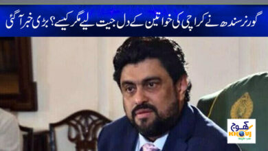 Governor of Sindh News in Urdu