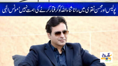 Rana Sanaullah Arrest News in Urdu