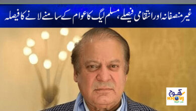 Muslim League News in Urdu