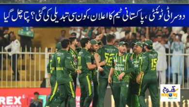 Second T20 Pakistan Team News