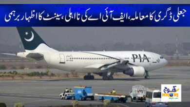 Fake degree Case News in Urdu