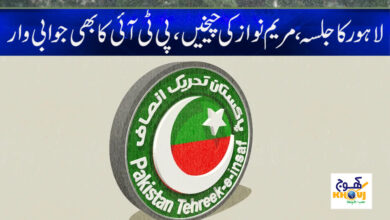 PTI Jalsa in Lahore News in Urdu