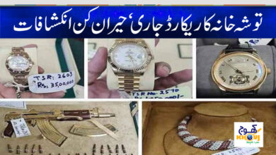 Tosha Khana Record News in Urdu