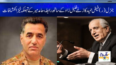 Zalmay Khalilzad News in Urdu