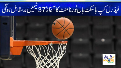 Federal Cup Basketball 2023 News in Urdu