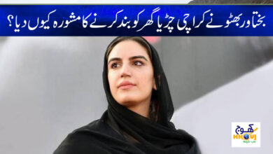 Bakhtawar Bhutto News in Urdu