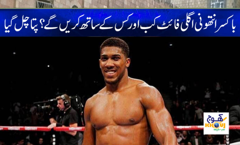 Boxer Anthony Fight News in Urdu