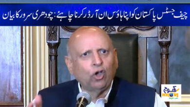 Chaudhry Sarwar Statement in Urdu