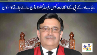 Punjab and KP elections case News