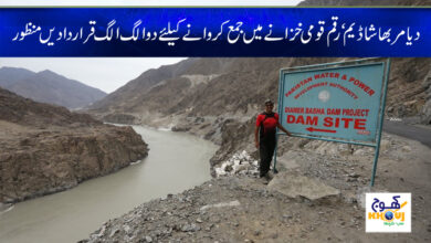 Diamar Bhasha Dam News in Urdu