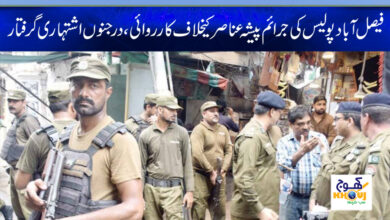 faisalabad police news