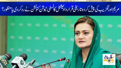 Maryam Aurangzeb News in Urdu