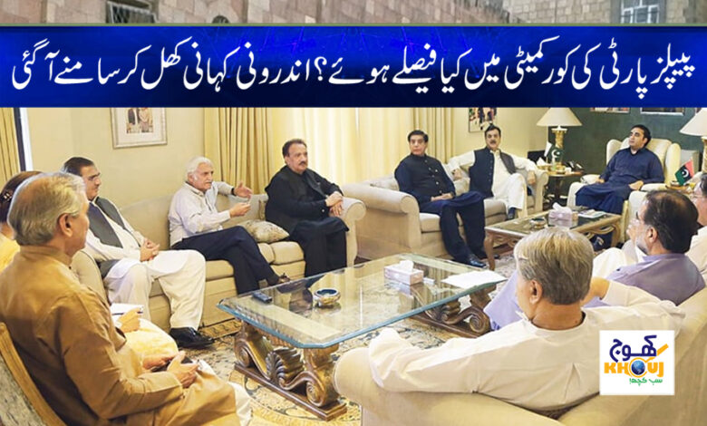 PPP Decision News in Urdu