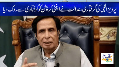 Parvez Elahi Arrest Case News in Urdu