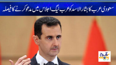 Arab League Meeting News in Urdu