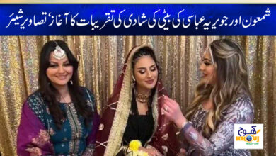 Jawaria Abbasi Daughter Wedding News in Urdu