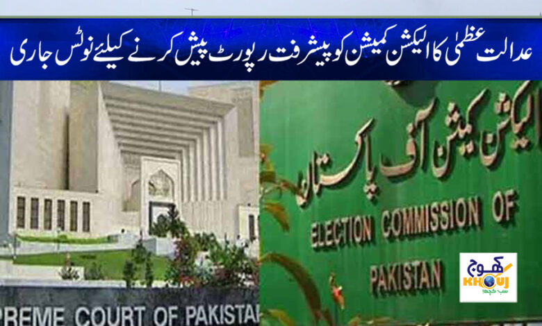 supreme court and election commission news