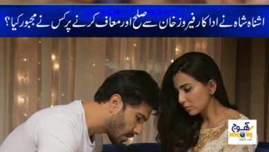 Ashna Shah Forgives Feroze Khan News