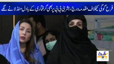 bushra bibi and farha gogi
