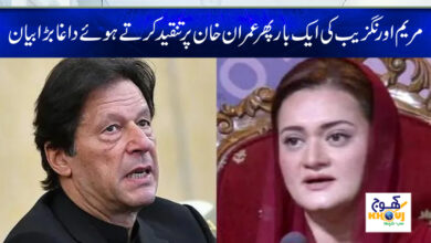 imran khan and maryam aurangzeb news