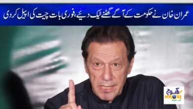 imran khan press confirence