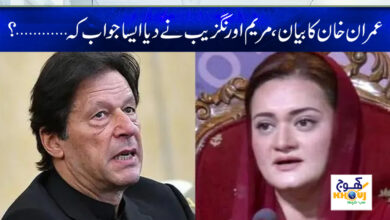 maryam aurangzeb and imran khan news