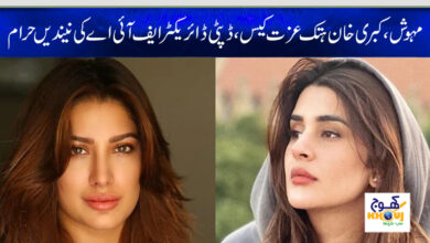 mehwish hayat and kubra khan news