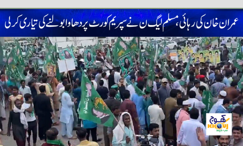 pmln protest supreme court