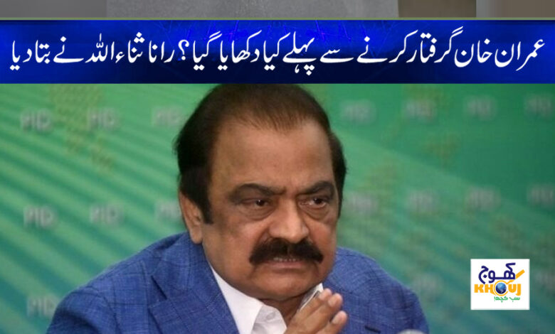 rana sanaullah news