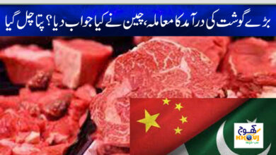 China allowed large meat import from Pakistan