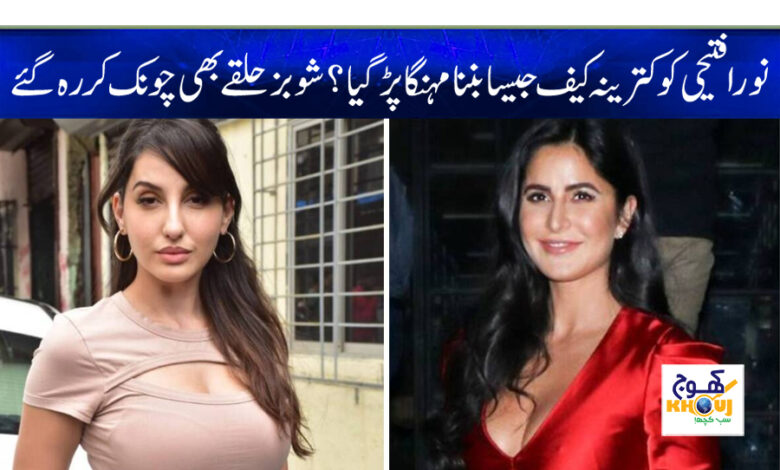 nora fatehi and katrina kaif