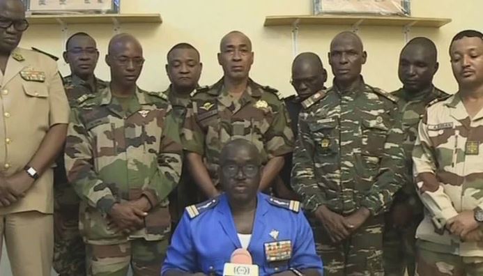 The army overthrew the government in Niger