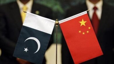 china,pakistan,flags