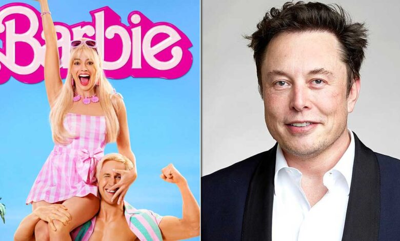 elon musk and barbie movie
